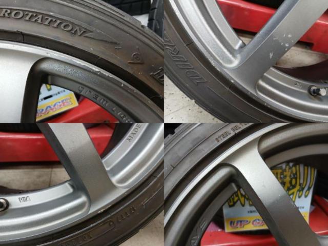 RAYS GRAM LIGHTS 57C6 + DUNLOP DIREZZA DZ102