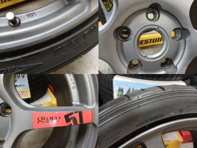 RAYS GRAM LIGHTS 57C6 + DUNLOP DIREZZA DZ102