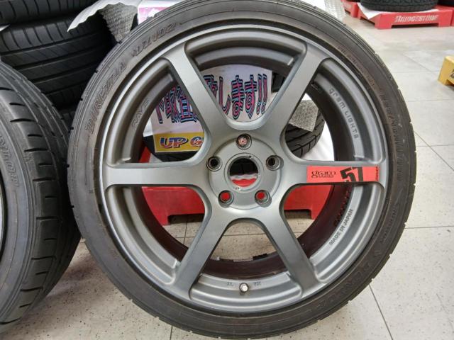 RAYS GRAM LIGHTS 57C6 + DUNLOP DIREZZA DZ102