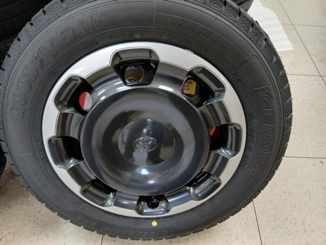 トヨタ純正 10系 シエンタ Zグレード純正スチール + GOODYEAR ICE NAVI 7