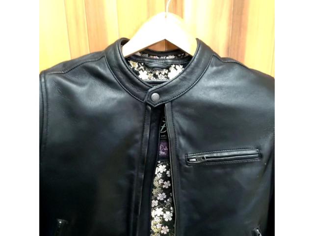 DEGNER×花山 金襴レザージャケット