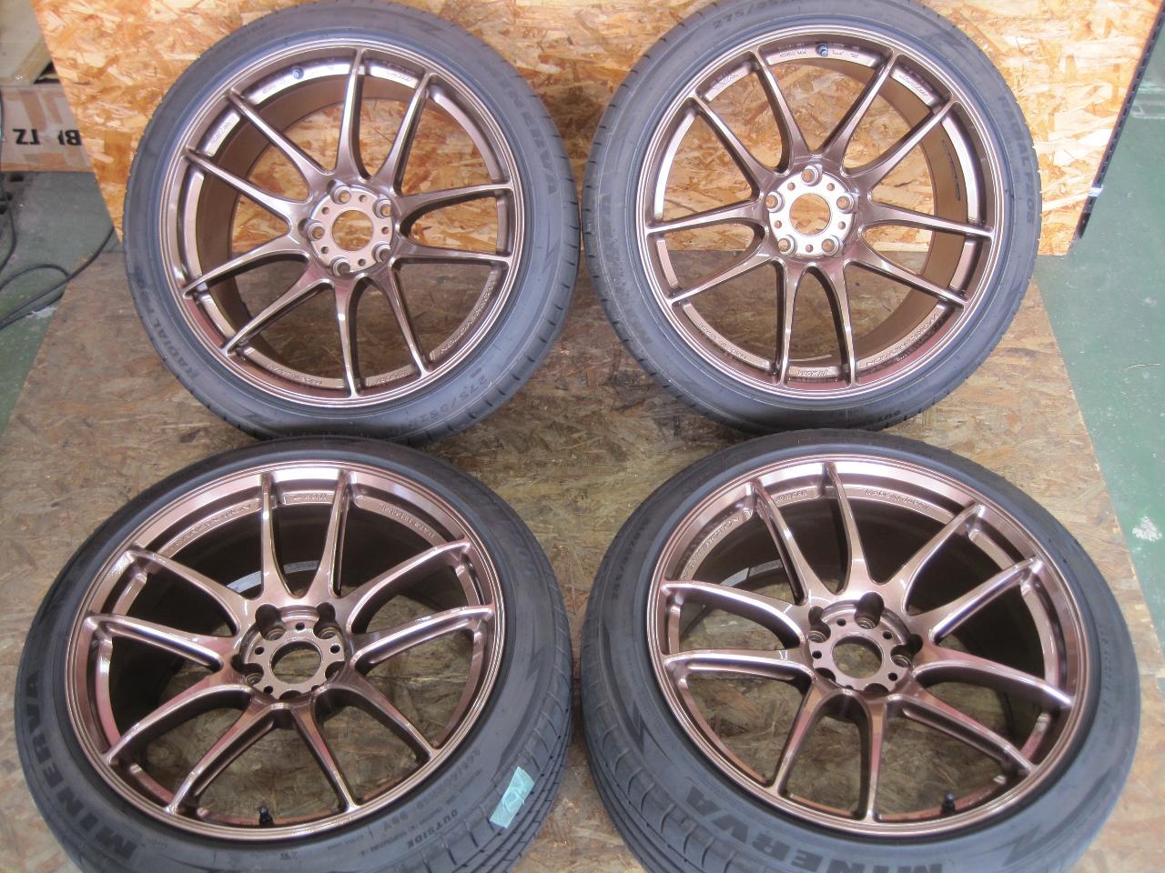 WORK EMOTION
CR
kiwami+MINERVA
RADIAL
F205