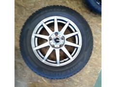 Ti WHEELS 10本スポークホイール+DUNLOP WINTERMAXX WM02