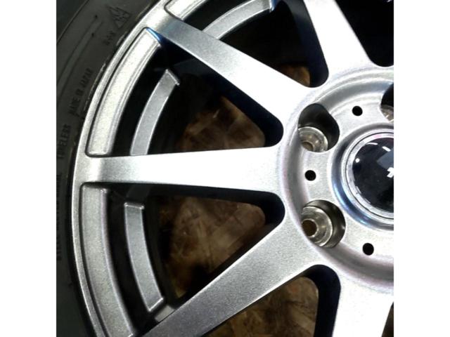 Ti WHEELS 10本スポークホイール+DUNLOP WINTERMAXX WM02