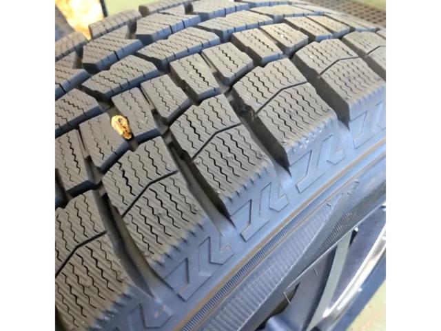Ti WHEELS 10本スポークホイール+DUNLOP WINTERMAXX WM02