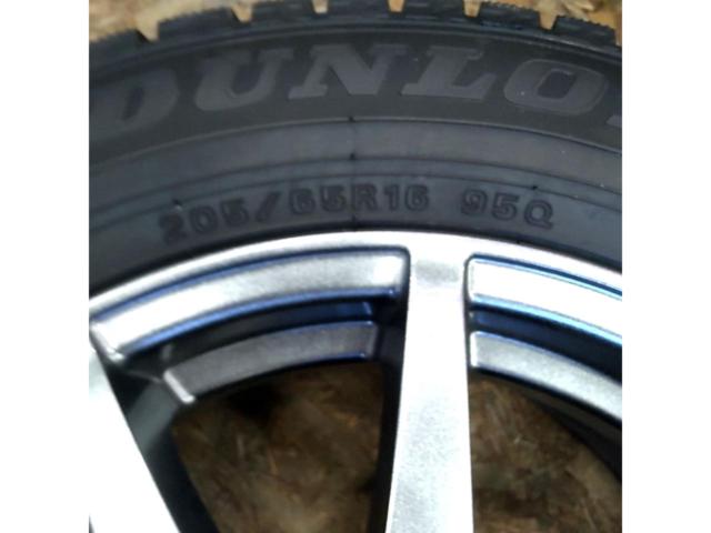 Ti WHEELS 10本スポークホイール+DUNLOP WINTERMAXX WM02