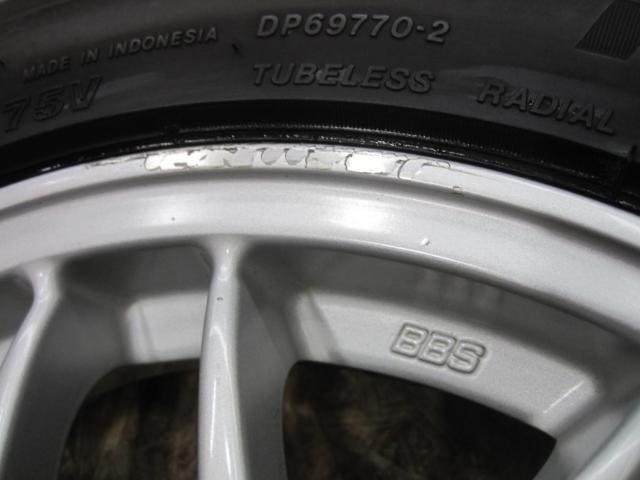 BBS(ビービーエス)  ダイハツ純正オプション RX280  + BRIDGESTONE POTENZA RE004