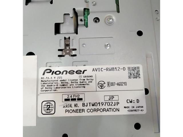 carrozzeria (Carrozzeria)
AVIC-RW812-D