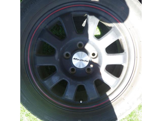 Set of 4 wheels only, genuine Honda parts.
Modulo
MS-0166Jx16+50/114.3-5H