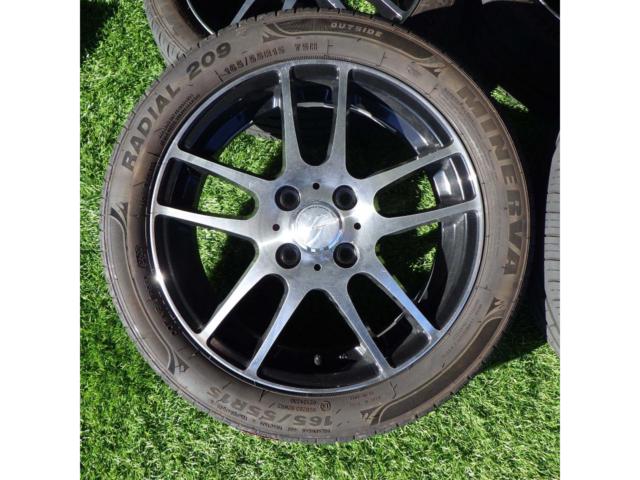 LehrmeisterBRANDLE-LINE
STRANGER 4.5Jx15 +43/100-4H + Other MINERVA
RADIAL209 165/55R15
75H
Manufactured in 2022