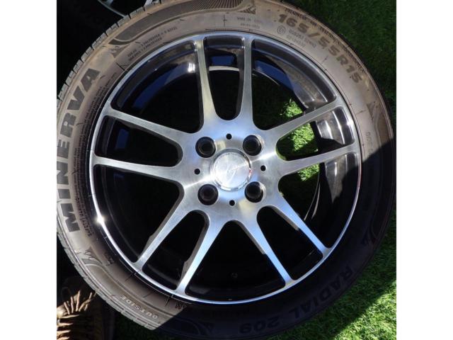 LehrmeisterBRANDLE-LINE
STRANGER 4.5Jx15 +43/100-4H + Other MINERVA
RADIAL209 165/55R15
75H
Manufactured in 2022