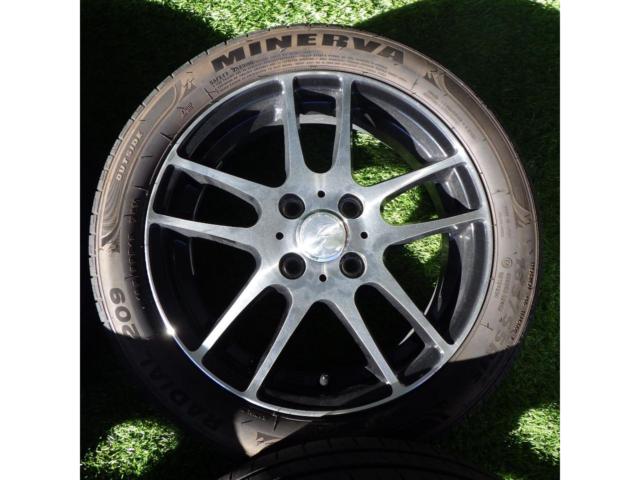 LehrmeisterBRANDLE-LINE
STRANGER 4.5Jx15 +43/100-4H + Other MINERVA
RADIAL209 165/55R15
75H
Manufactured in 2022