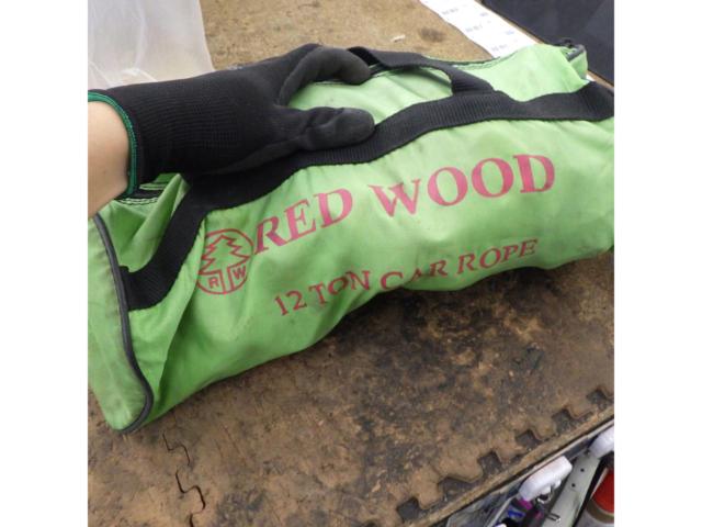 SHUR-LIFT REDWOODカーロープ 12TON
