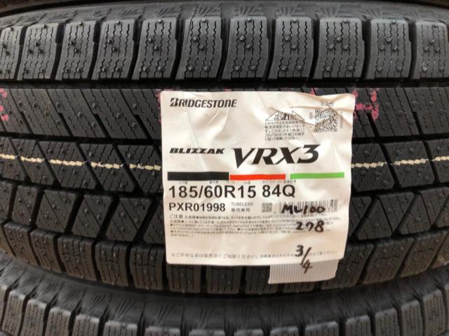 BRIDGESTONE BLIZZAK VRX3 185/60R15