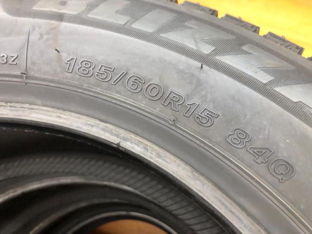 BRIDGESTONE BLIZZAK VRX3 185/60R15