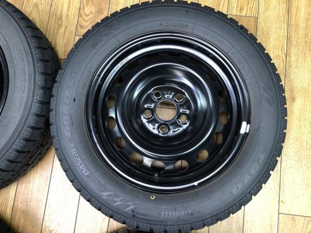 Toyota genuine parts
Sienta genuine steel + TOYO Garit GIZ