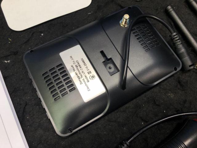 メーカー不明 5インチワイヤレスバックカメラモニターセット