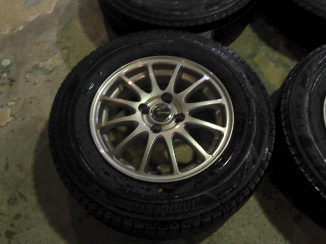 BRIDGESTONE(ブリヂストン)ECO FORME(エコフォルム) SE-12 (12SPOKE)+BRIDGESTONE BLIZZAK VRX3