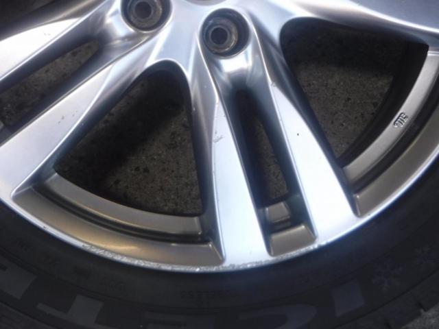 6【日産純正】エルグランド E52前期純正アルミホイール+【KENDA】ICETEC NEO