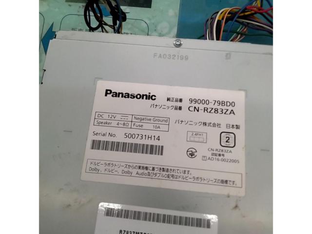 スズキ純正(SUZUKI)OP Panasonic製 CN-RZ83ZA