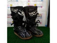 【ライダース/サイズEU43 】 BERIK トライアルブーツ BLACK CAMO