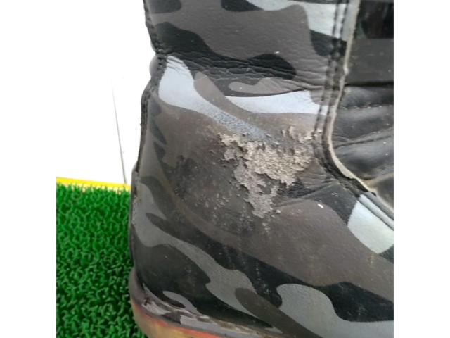 【ライダース/サイズEU43 】 BERIK トライアルブーツ BLACK CAMO
