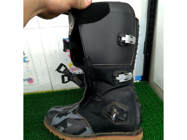【ライダース/サイズEU43 】 BERIK トライアルブーツ BLACK CAMO
