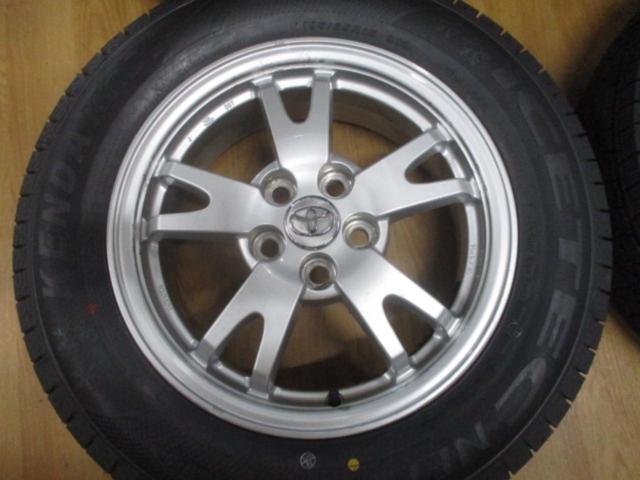 トヨタ純正(TOYOTA)  30プリウス前期純正ホイール   + KENDA(ケンダ) KR36