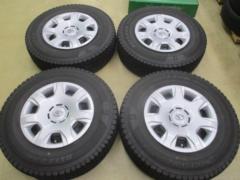 【トヨタ純正】 200系ハイエース純正スチールホイール+【BRIDGESTONE】BLIZZAK VL10