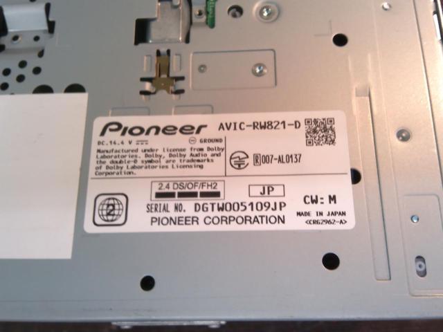 AVIC-RW821-D 業務用汎用モデル■ 2024年モデル フルセグ/DVD/CD/SD/録音機能/Bluetooth/バックカメラ入力/HDMI入出力対応 200mmワイド規格