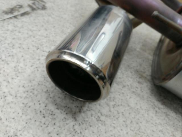Toyota genuine muffler + mid-pipe