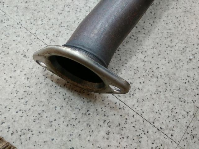 Toyota genuine muffler + mid-pipe