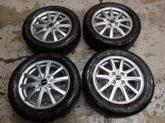 2【BRIDGESTONE(ブリヂストン)】BALMINUM(バルミナ) 10本スポークホイール+【YOKOHAMA】iceGUARD iG70