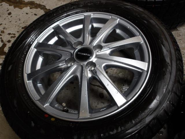 2【BRIDGESTONE(ブリヂストン)】BALMINUM(バルミナ) 10本スポークホイール+【YOKOHAMA】iceGUARD iG70
