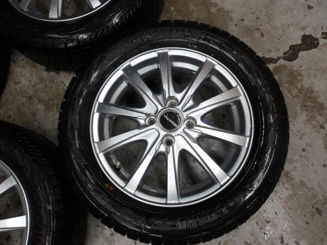 2【BRIDGESTONE(ブリヂストン)】BALMINUM(バルミナ) 10本スポークホイール+【YOKOHAMA】iceGUARD iG70