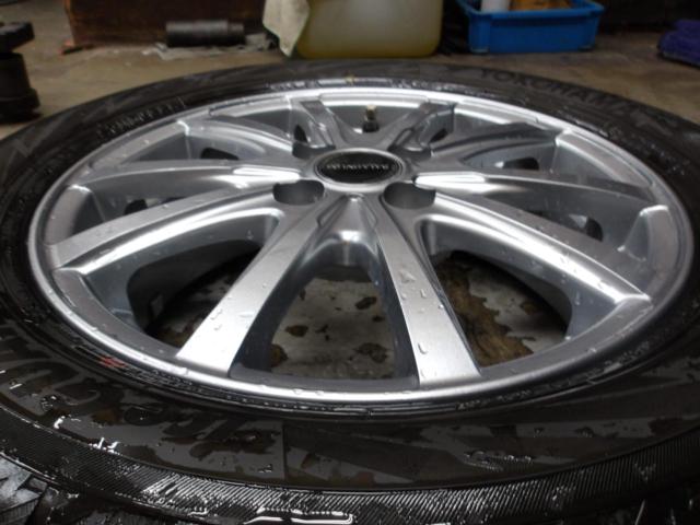 2【BRIDGESTONE(ブリヂストン)】BALMINUM(バルミナ) 10本スポークホイール+【YOKOHAMA】iceGUARD iG70