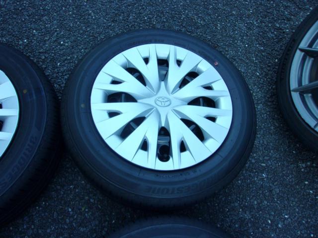 【トヨタ純正】 ヤリス純正スチールホイール+【BRIDGESTONE】ECOPIA EP150