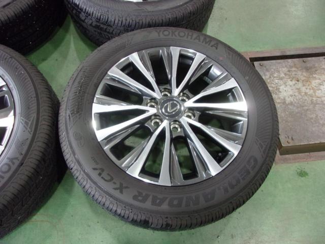 【LEXUS純正(レクサス)】 LX600純正ホイール+【YOKOHAMA】GEOLANDAR X-CV G057