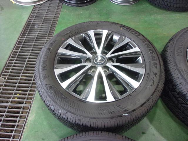 【LEXUS純正(レクサス)】 LX600純正ホイール+【YOKOHAMA】GEOLANDAR X-CV G057