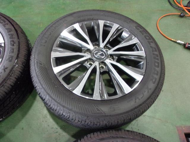 【LEXUS純正(レクサス)】 LX600純正ホイール+【YOKOHAMA】GEOLANDAR X-CV G057