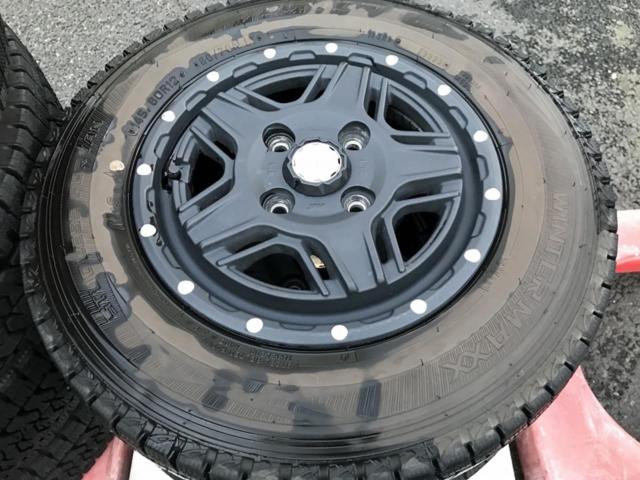weds ADVENTURE MUD VANCE 07 + DUNLOP WINTER MAXX SV01 145/80R12 80/78N LT