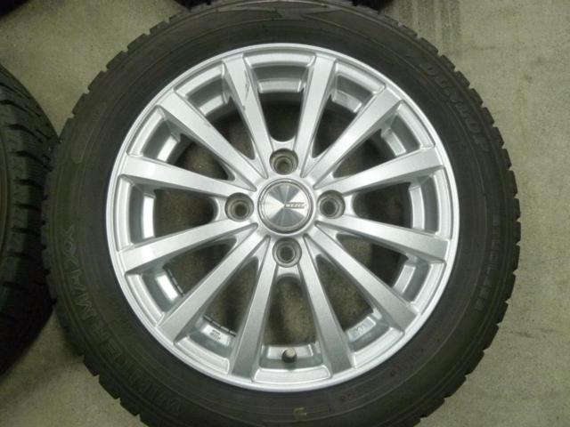 【間に合わせに!!】 YOKOHAMA(YFC) STANDARD WHEEL WEZEN GC + DUNLOP WINTERMAXX WM02