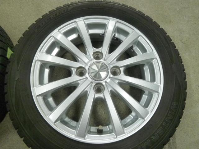 【間に合わせに!!】 YOKOHAMA(YFC) STANDARD WHEEL WEZEN GC + DUNLOP WINTERMAXX WM02