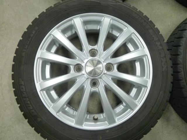 【間に合わせに!!】 YOKOHAMA(YFC) STANDARD WHEEL WEZEN GC + DUNLOP WINTERMAXX WM02