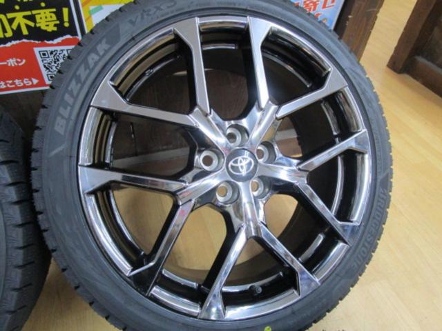 ★国産新品タイヤ付き★TOYOTA プリウス PHV GRスポーツ純正  + BRIDGESTONE BLIZZAK VRX3
