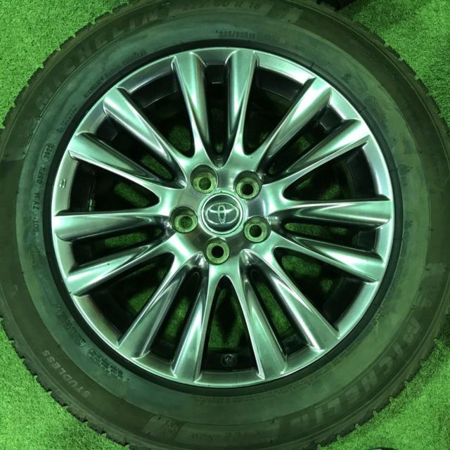 TOYOTA(トヨタ) 60系ハリアー プレミアムグレード純正 + MICHELIN X-ICE SNOW 225/60R18 2022年製 4本セット