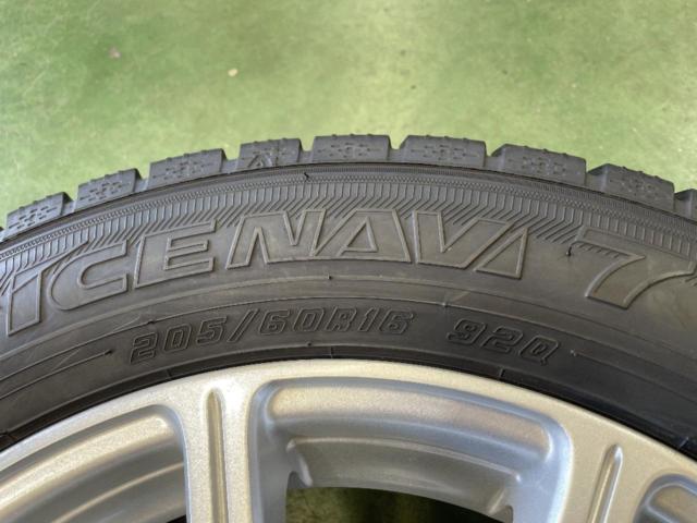 Fencer + GOODYEAR ICE NAVI 7 205/60R16 2023年製 4本セット