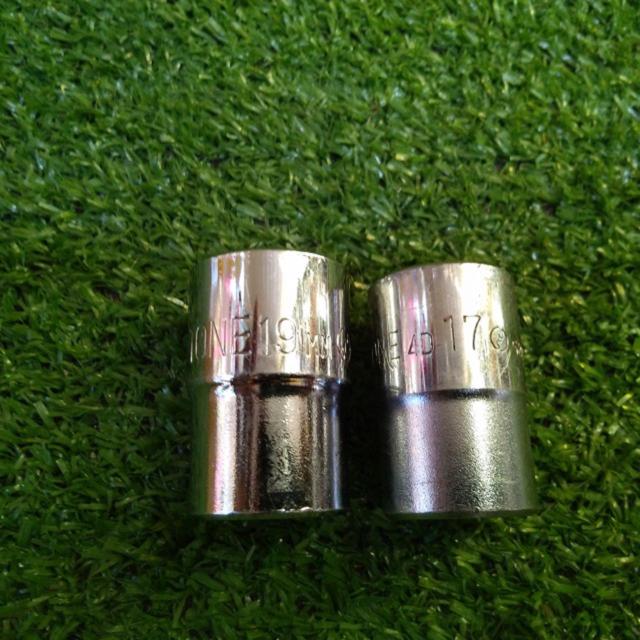 【WG】TONE 12角ソケット 17/19セット