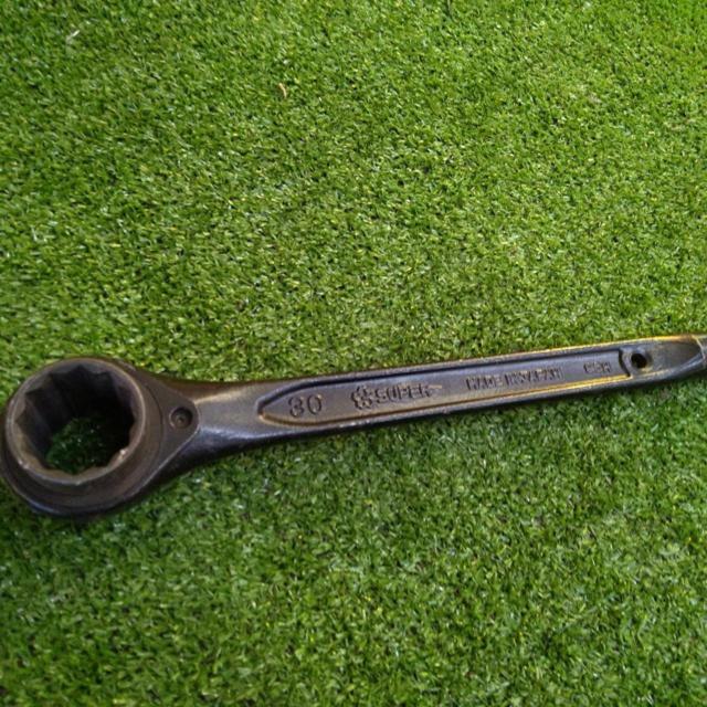 【WG】SUPER TOOL 片口ラチェット(強力型)/シノ付 RH-30