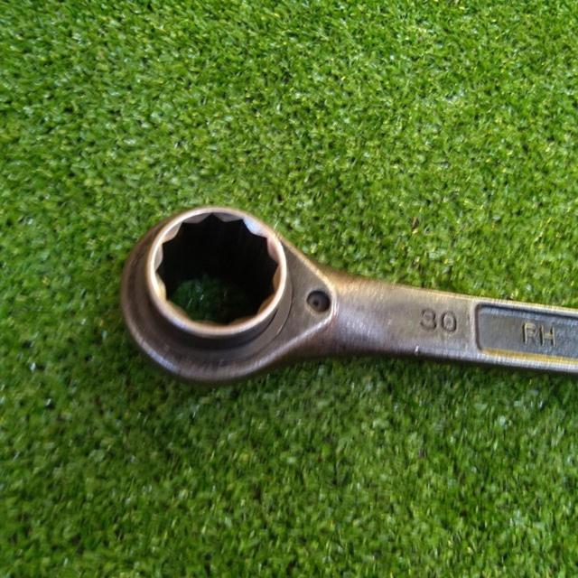 【WG】SUPER TOOL 片口ラチェット(強力型)/シノ付 RH-30